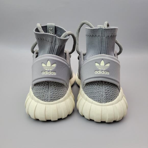 Adidas Tubular Doom PrimeKnit Grey S74920 Hightop Reflective Mens Size 6 - Picture 5 of 8